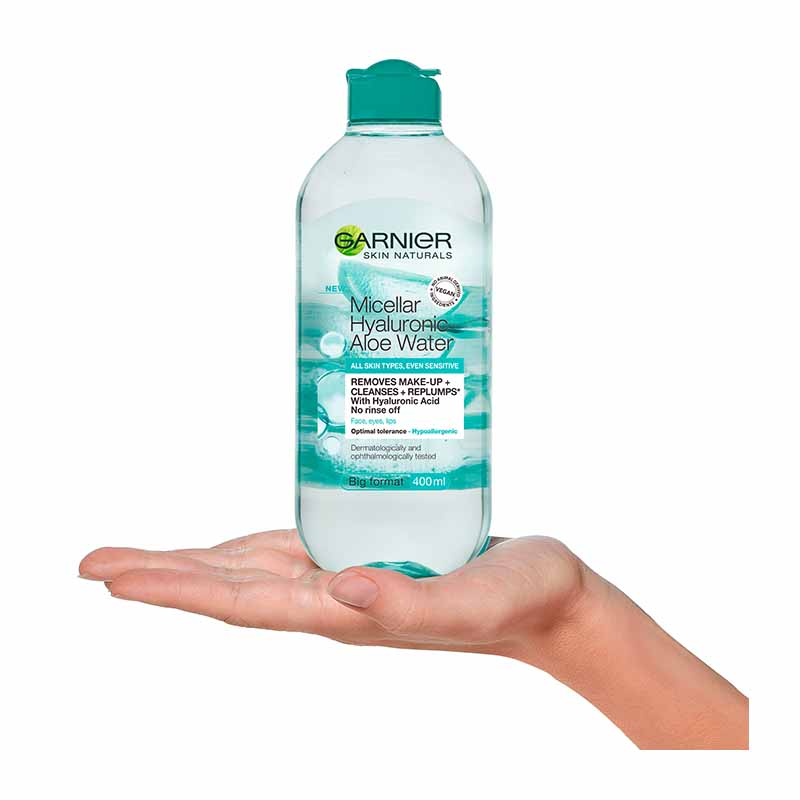 GARNIER - Micellar Hyaluronic Aloe Water All-in-1 - 400ml
